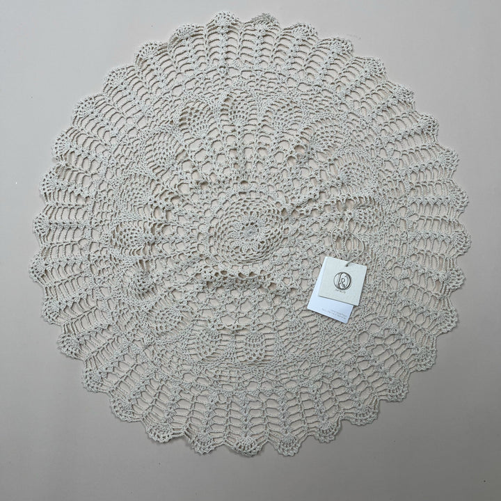 Handmade Crocheted Round Blanket