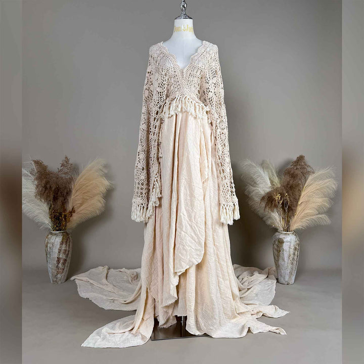 Ivy Boho Cotton Gown