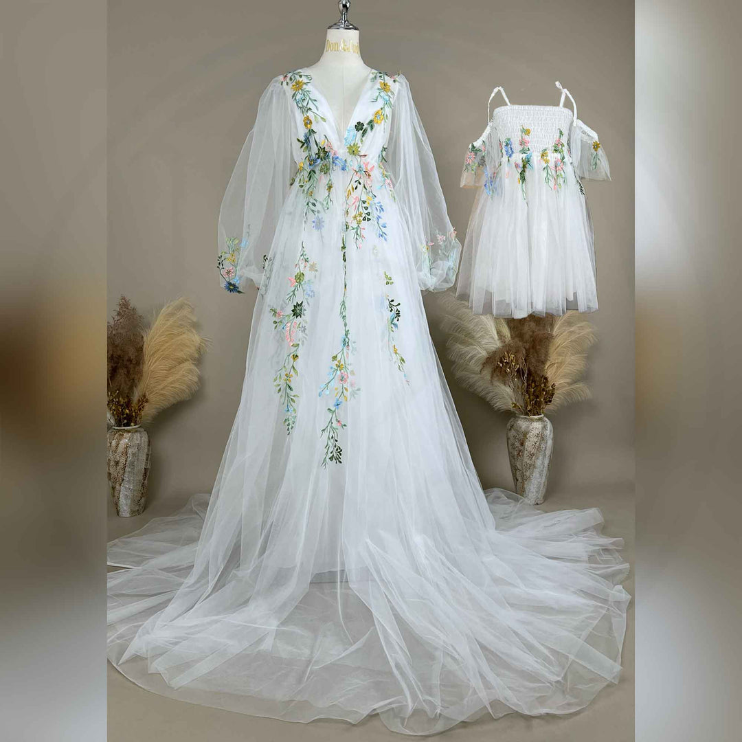 Mercedes Gown - Don&Judy Newborn&Maternity photography props