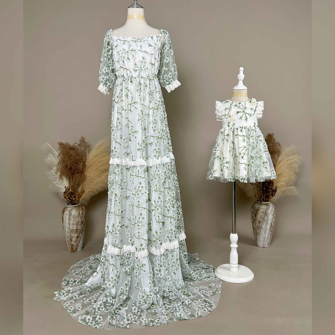 Mireille Gown - Don&Judy Newborn&Maternity photography props