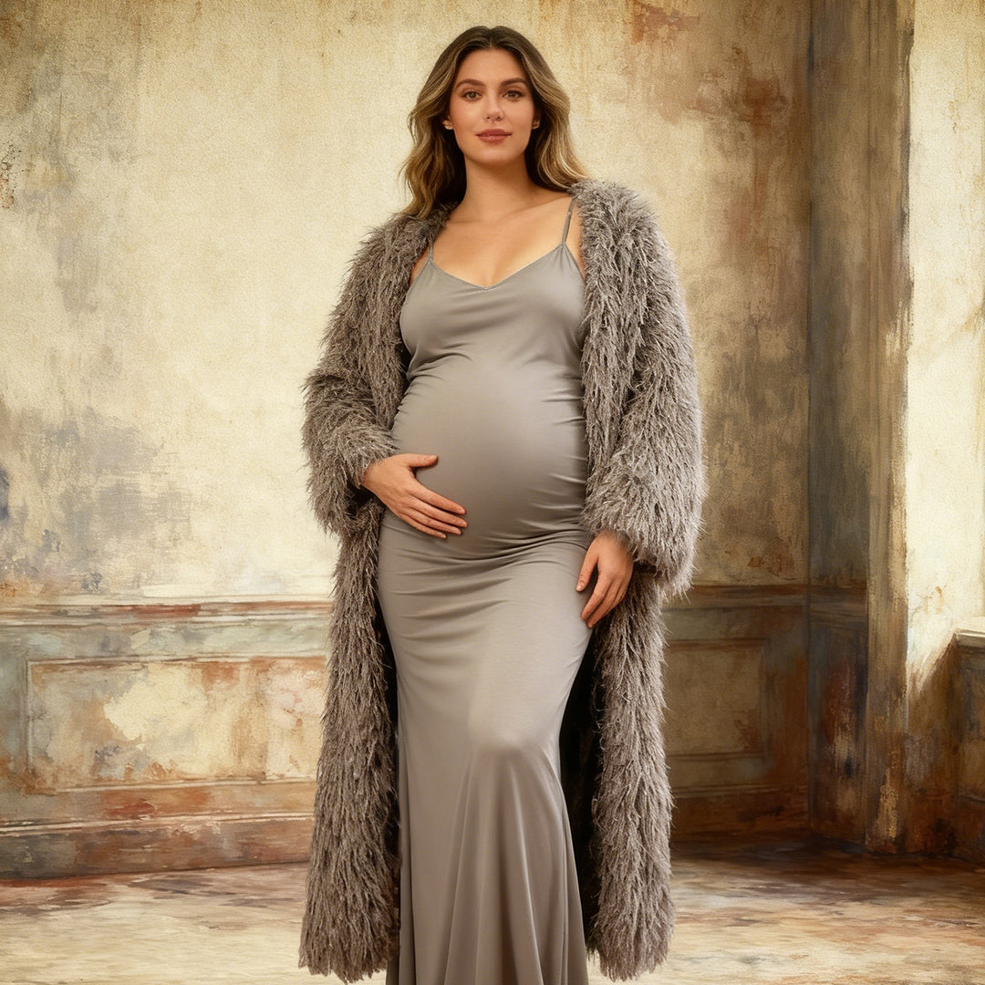 Teresa Long Coat - Don&Judy Newborn&Maternity photography props