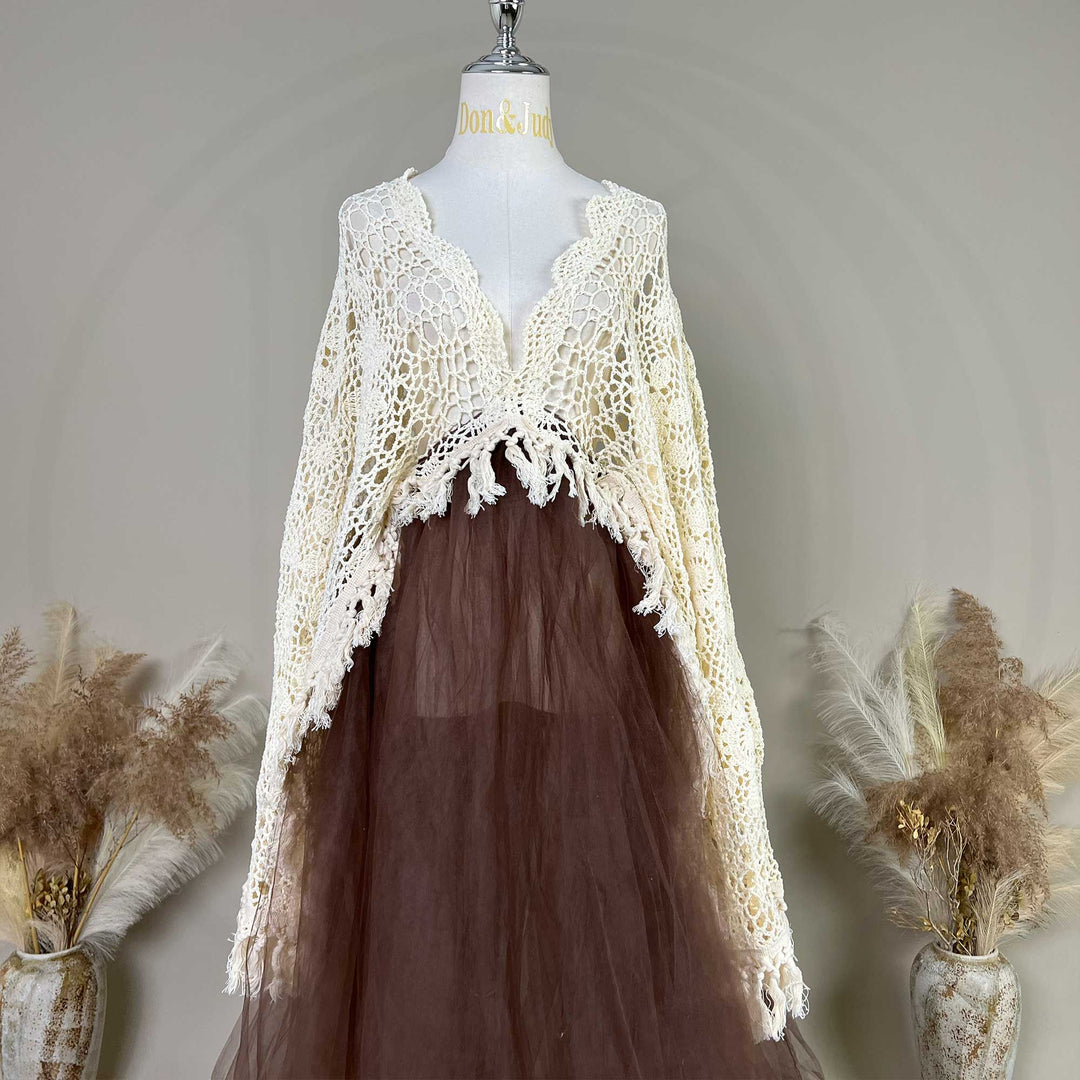 Vestido de tul abullonado Ella