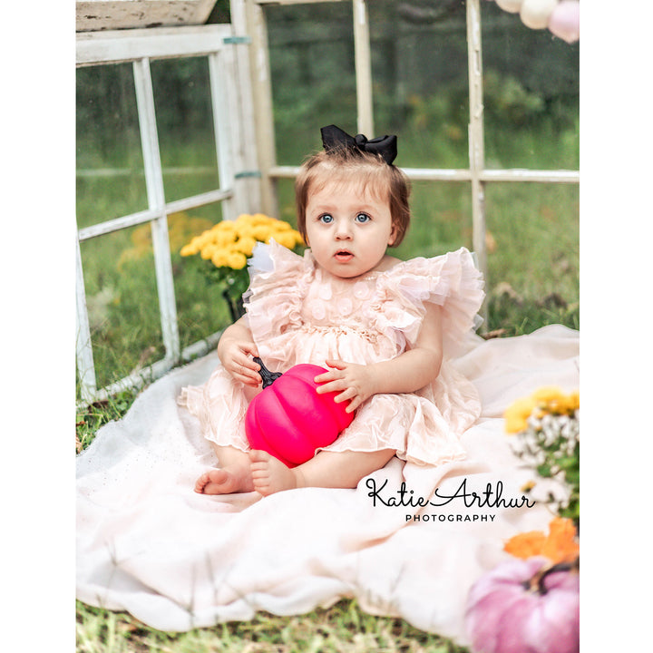 Judith White Little Girl Dress