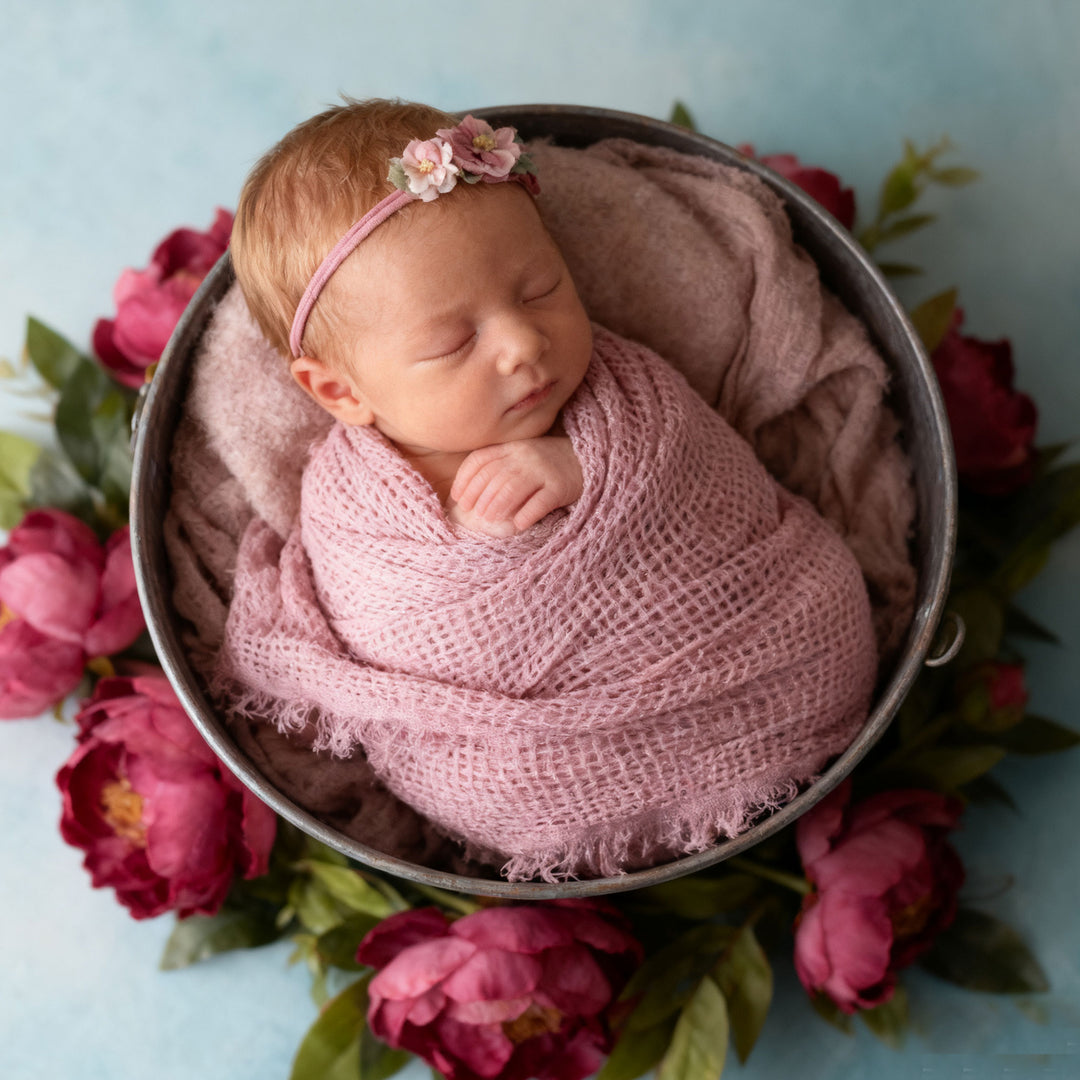 Newborn Soft Stretch Swaddle Wrap