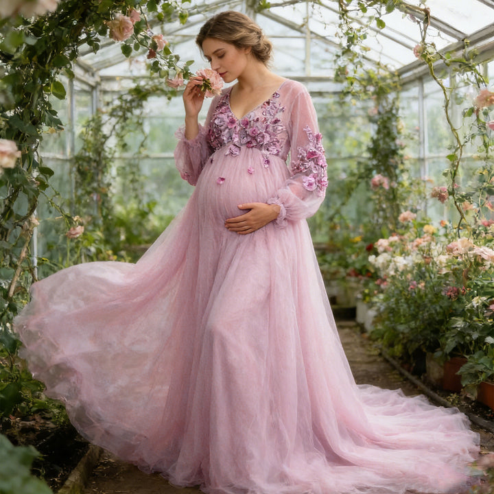 Elma Gown - Don&Judy Newborn&Maternity photography props
