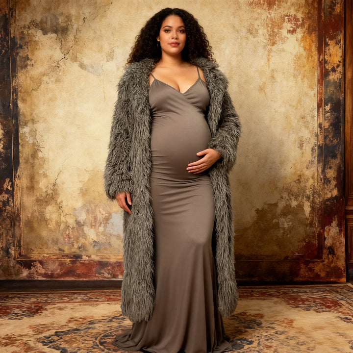Teresa Long Coat - Don&Judy Newborn&Maternity photography props