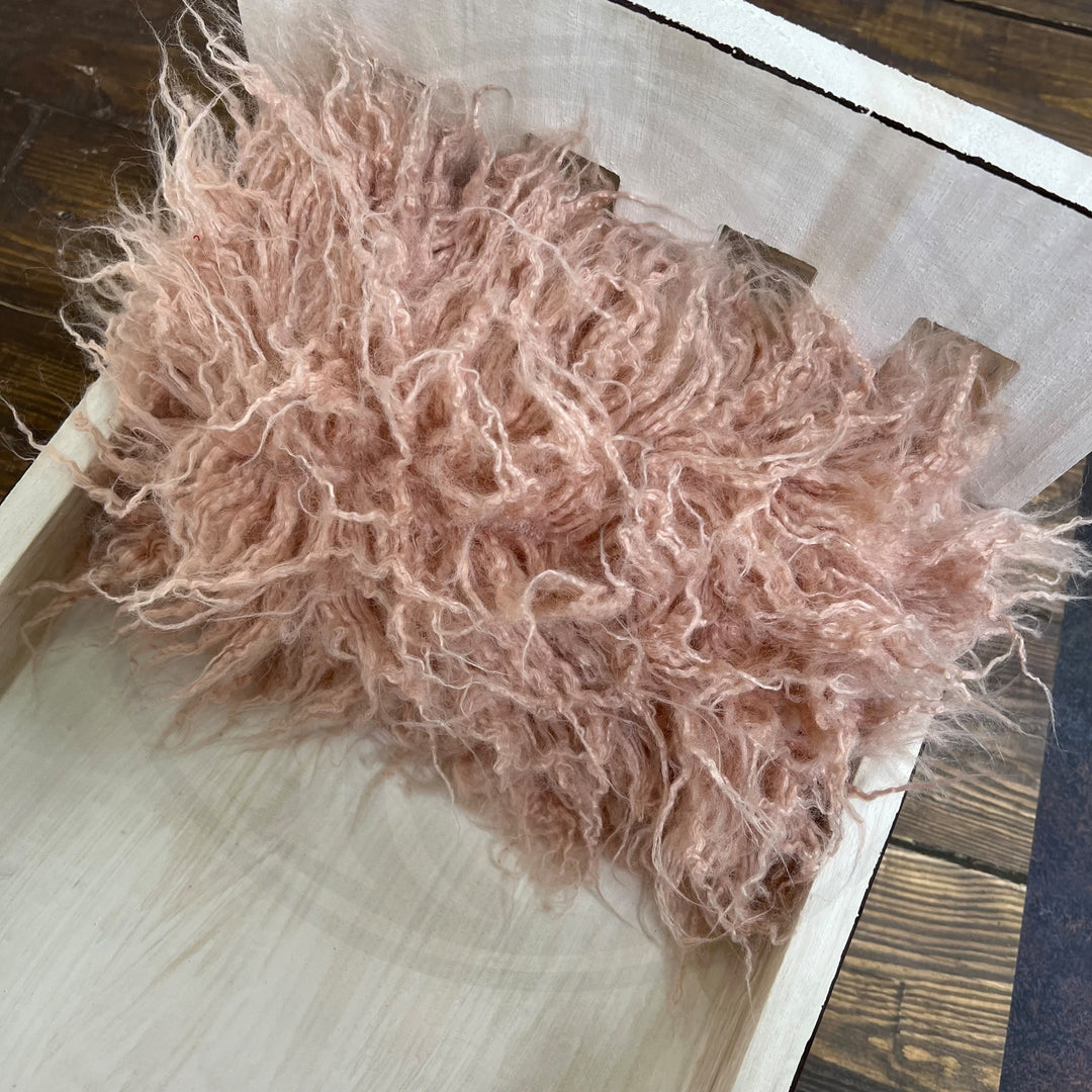 25*17cm Faux Mongolian Fur Pillow