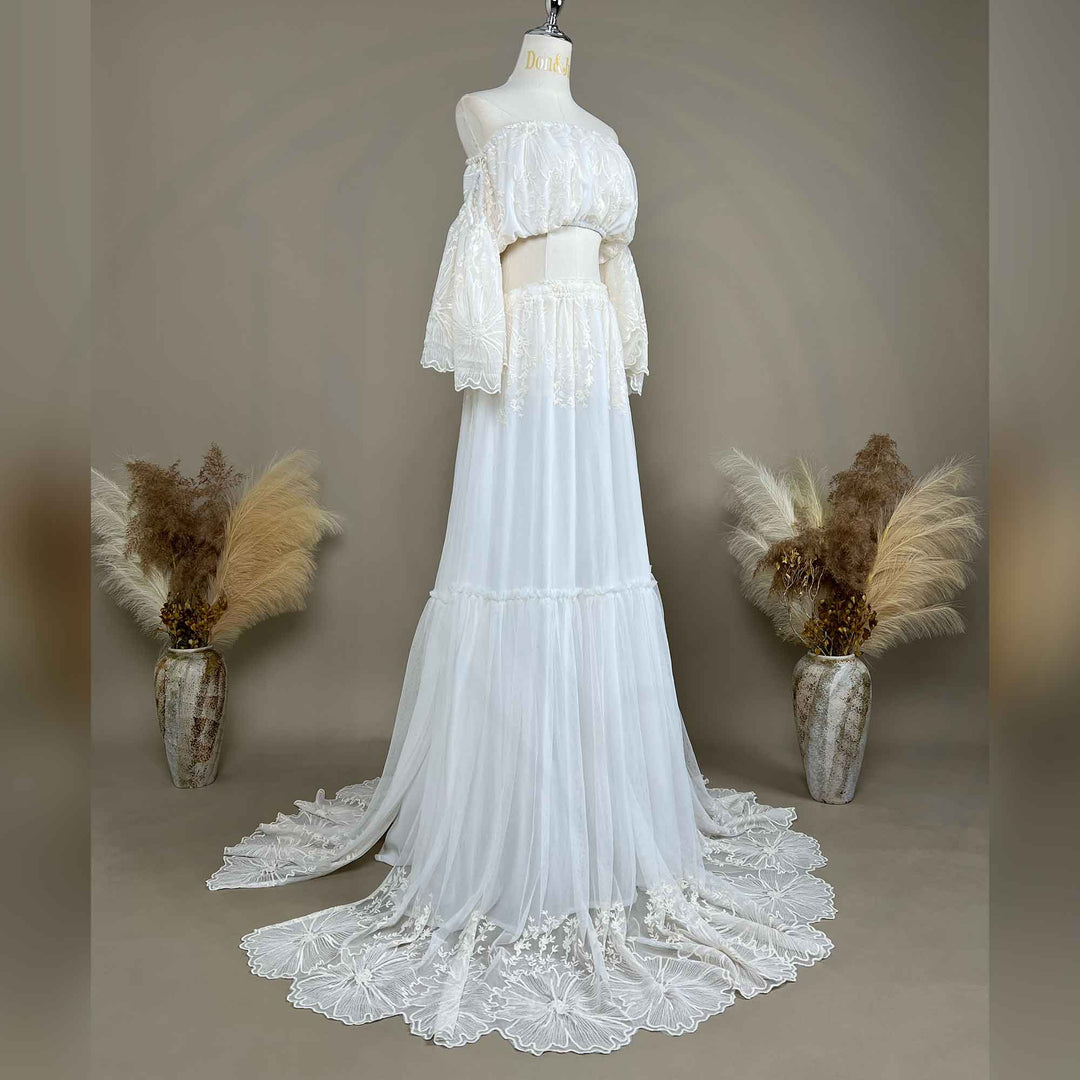 Maris Gown - Don&Judy Newborn&Maternity photography props