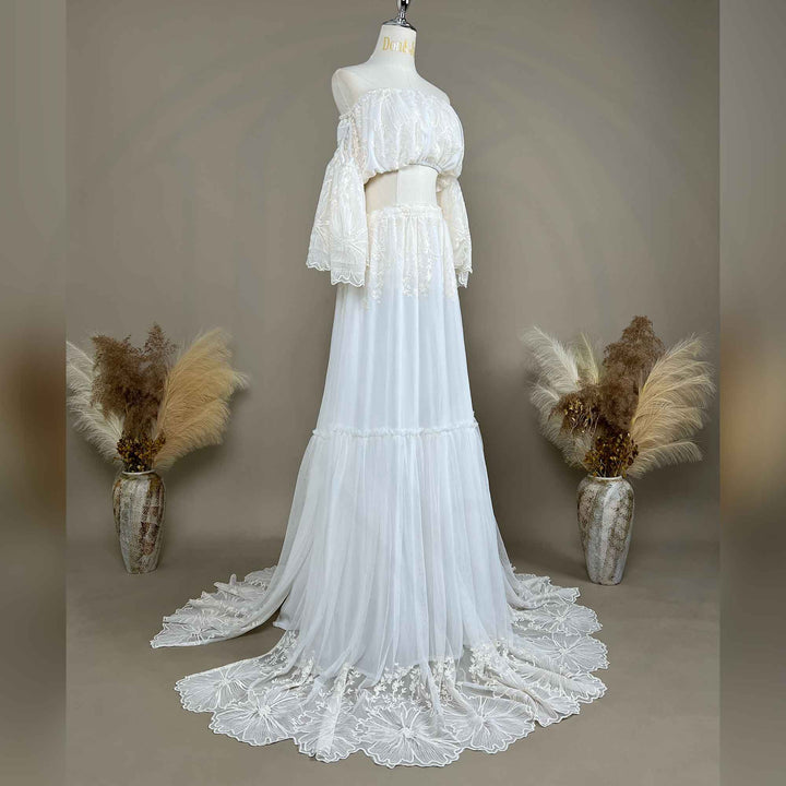 Maris Gown - Don&Judy Newborn&Maternity photography props