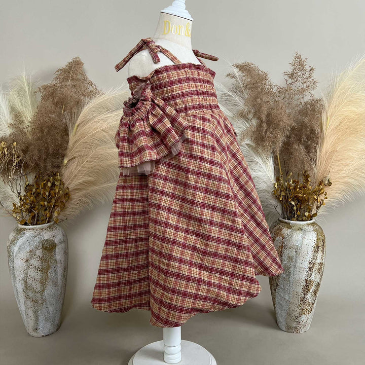 Muestra de vestido para niña de 21 a 24 meses (lista para enviar)