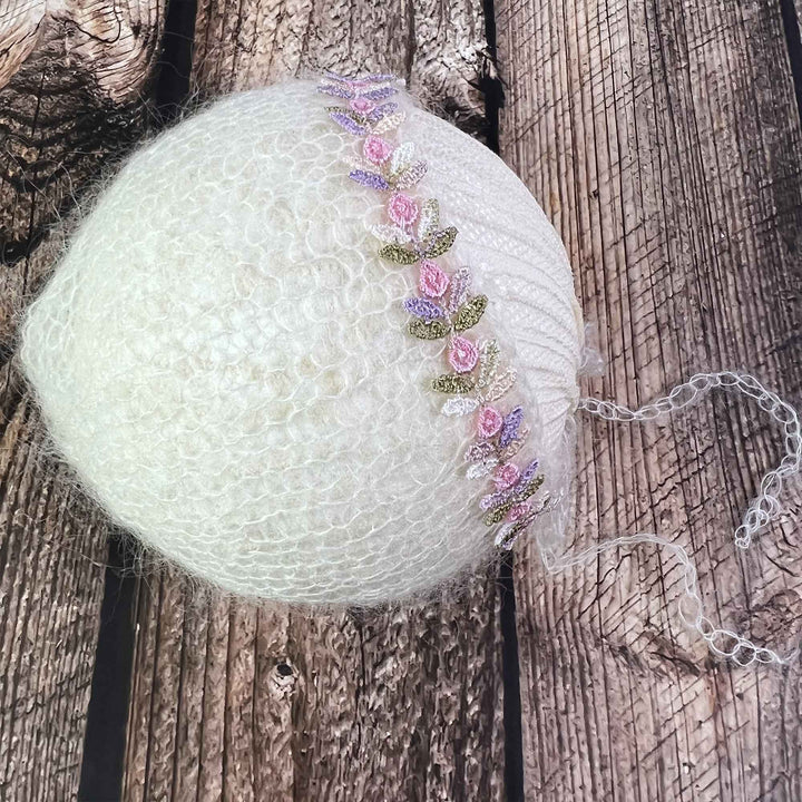 Mohair Colorful Bonnet