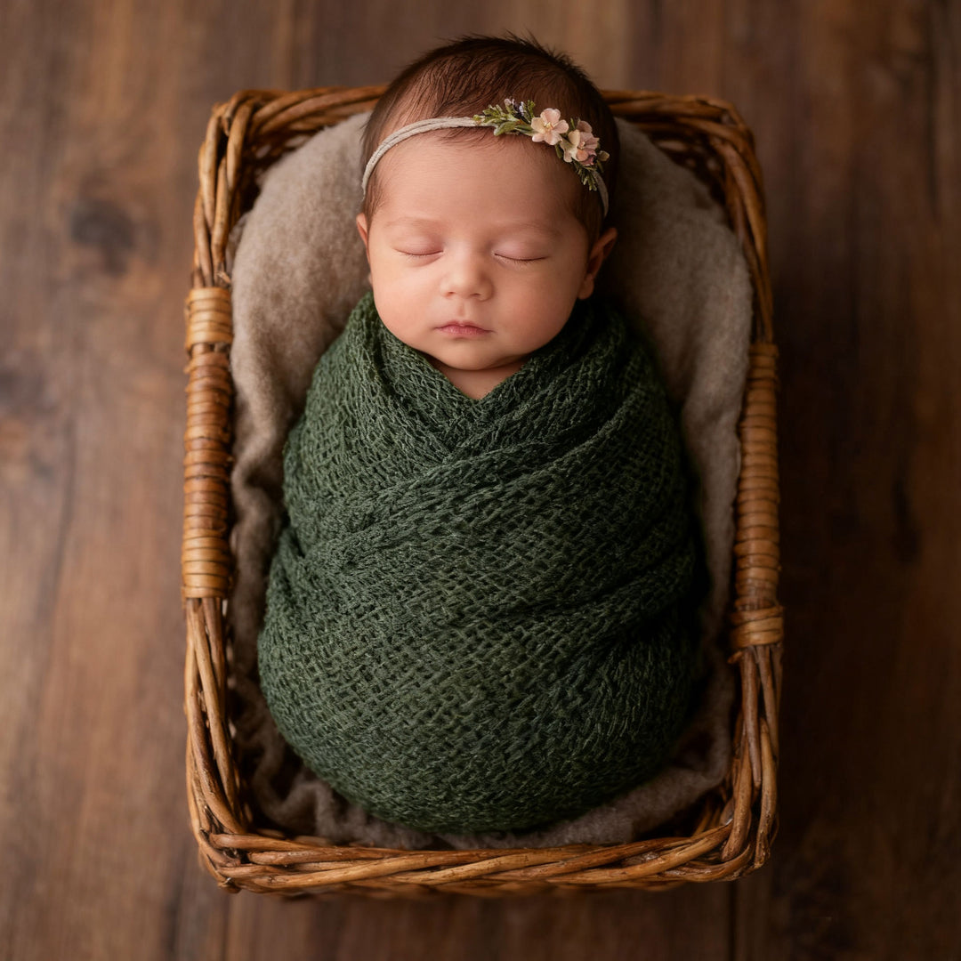 Newborn Soft Stretch Swaddle Wrap