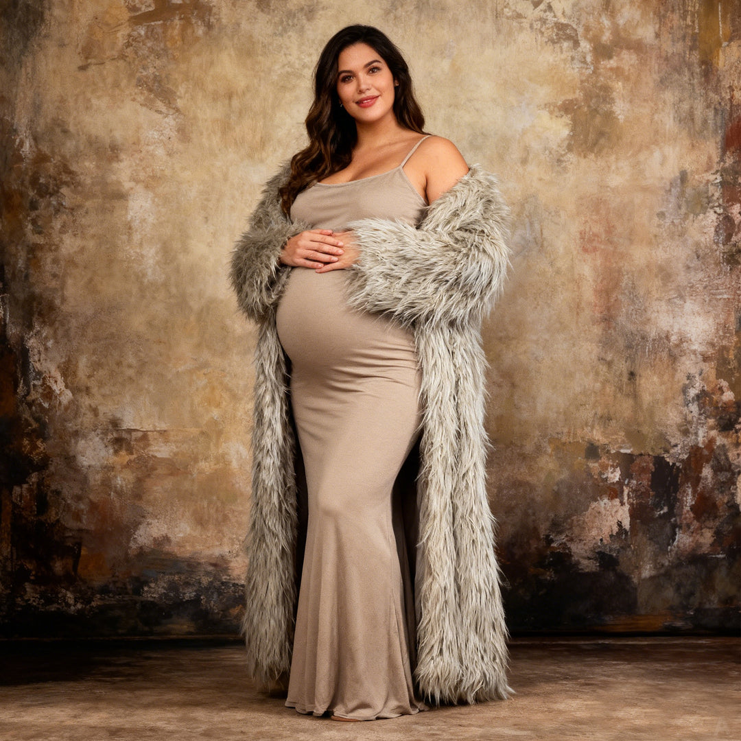 Teresa Long Coat - Don&Judy Newborn&Maternity photography props