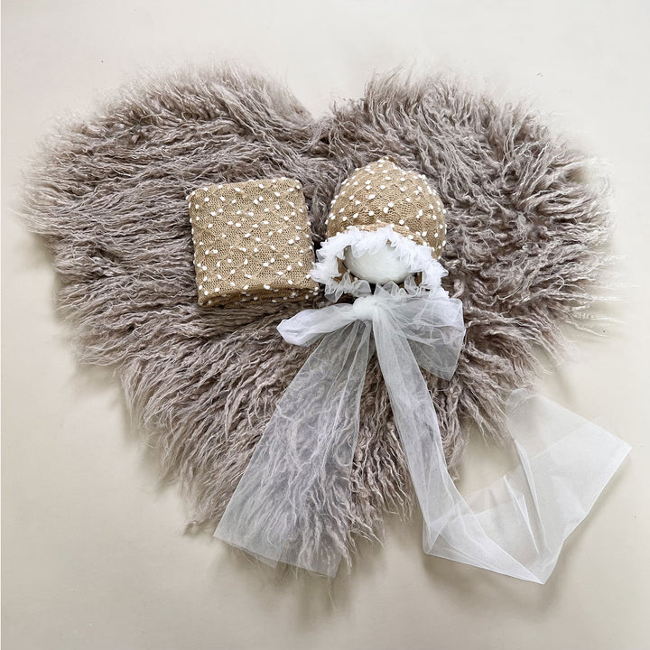 Almost mauve Faux Fur Matched Set