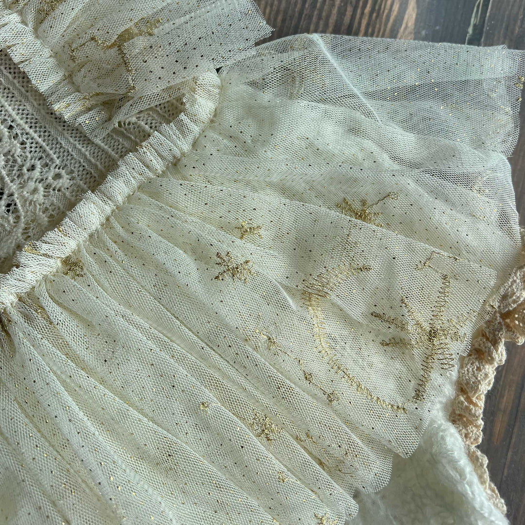 Stars and Moon Tulle Dress + Hat Set