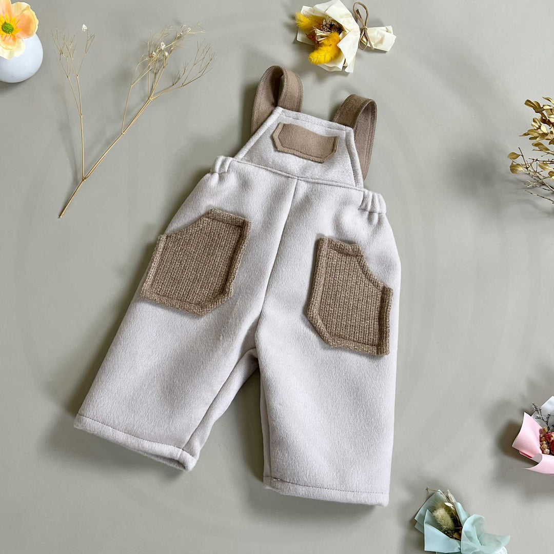 Abraham Vest + Overalls Set