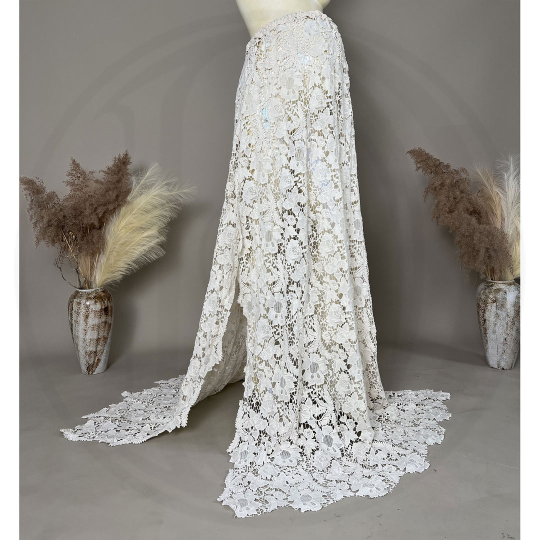 Harriet Boho Cape with Skirt Set