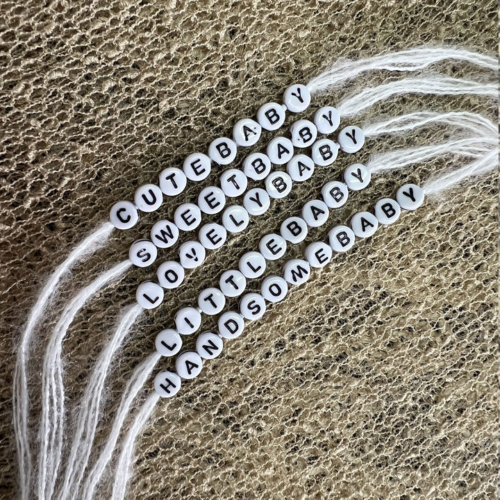 Alphabet Headband Set（Customizable Name）