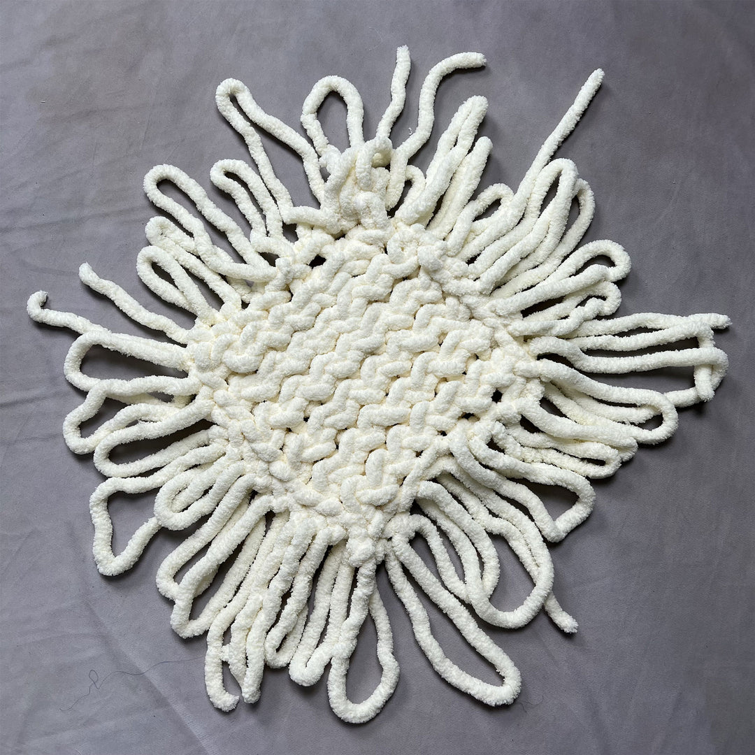 Hand-knitted Blanket