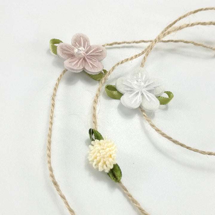Newborn Flower with Pearl Headwear