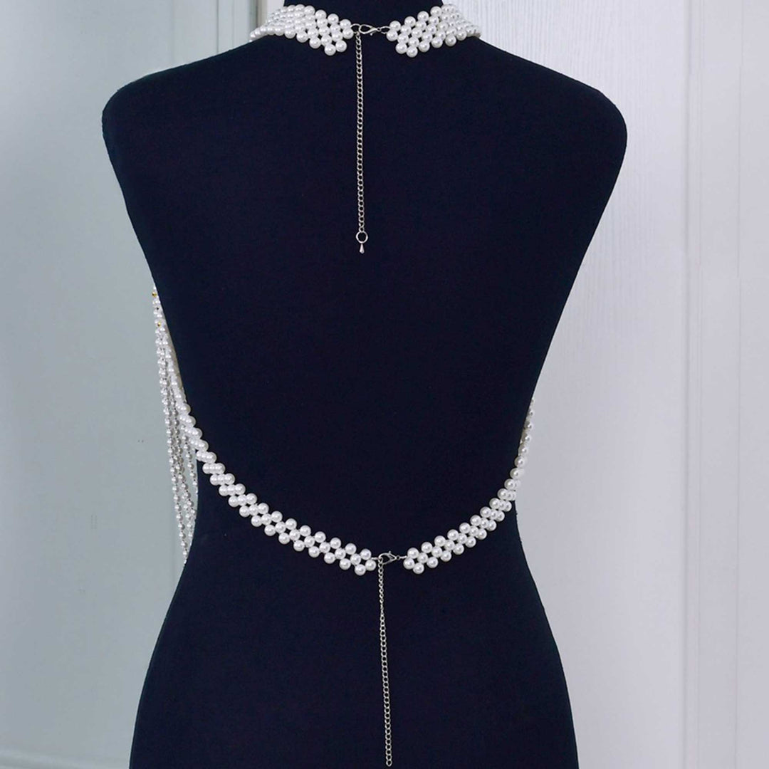 Layered Imitation Pearl Body Accessories