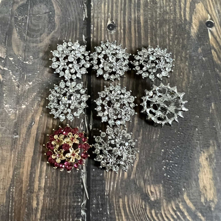 Rhinestone Assorted Buttons