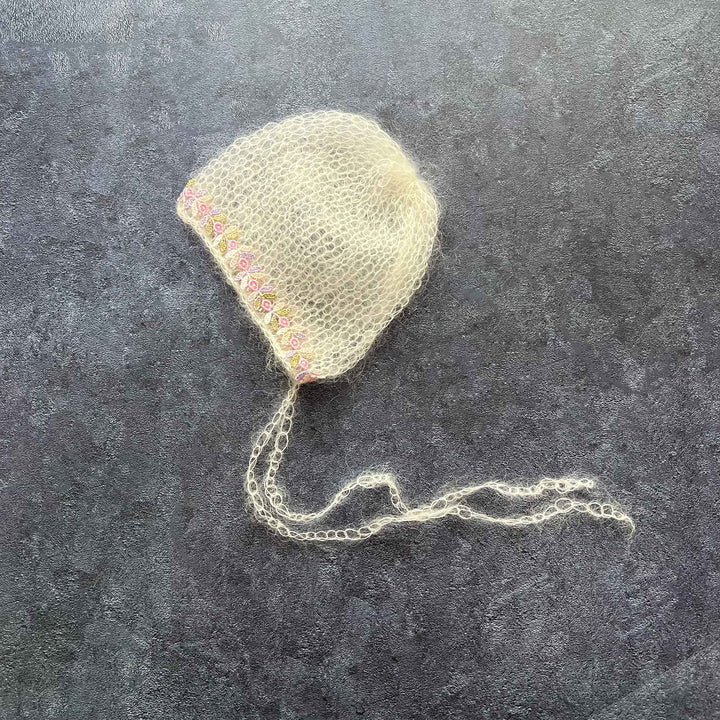 Mohair Colorful Bonnet