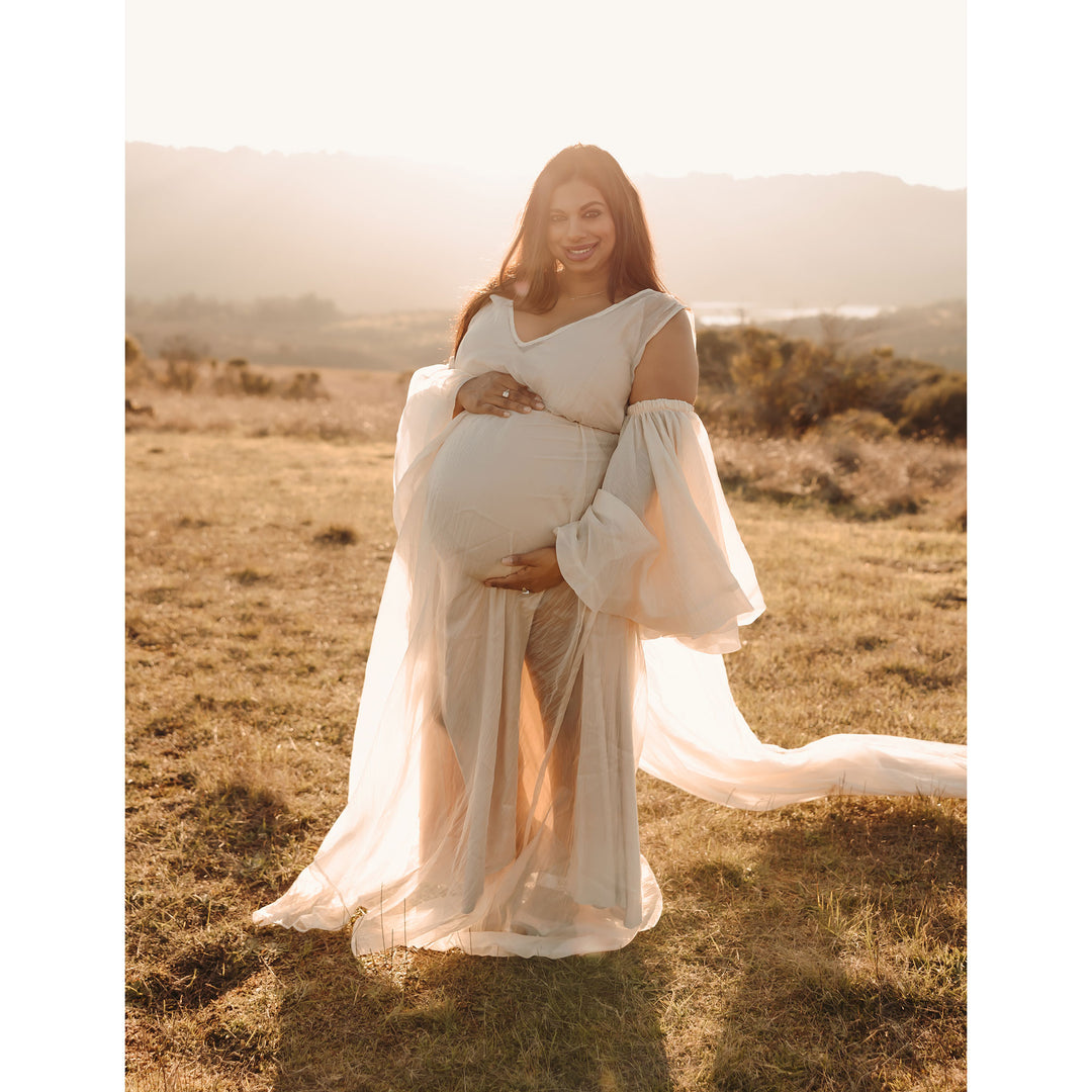 Suzanne Gown (dress and cape are removable)