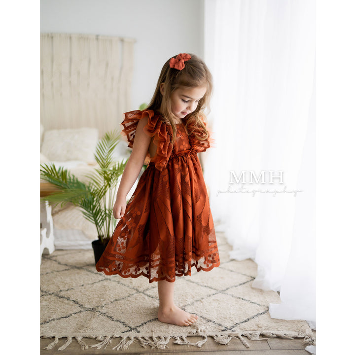 June Little Girl Gown