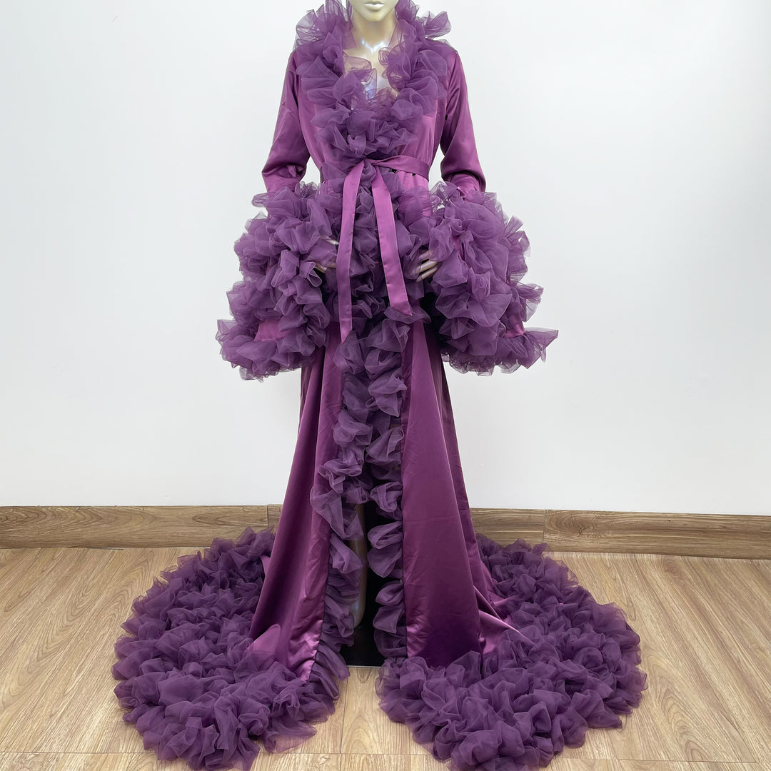 Donna Satin Robe Gown