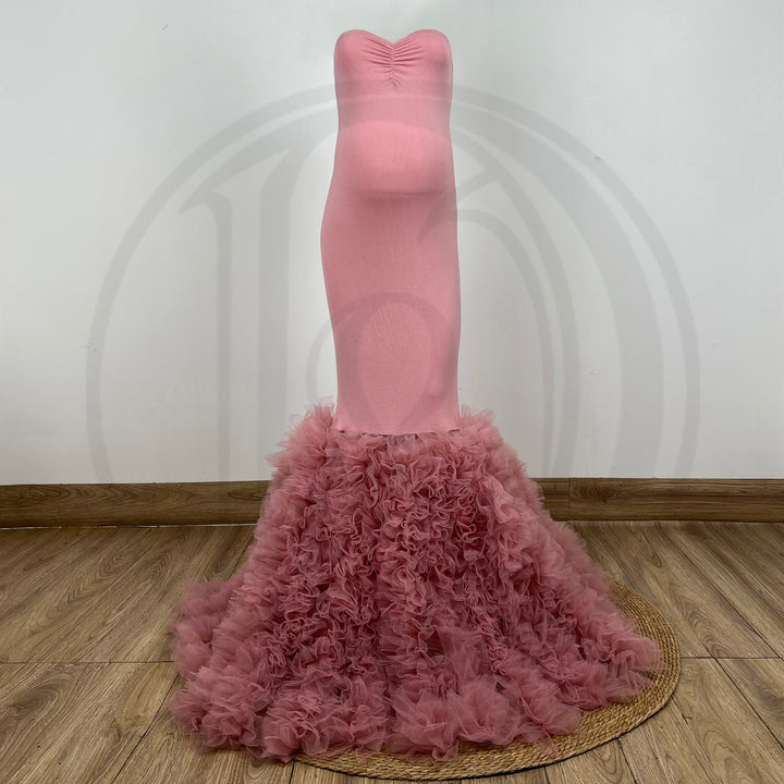 Gladys Cotton Mermaid Gown