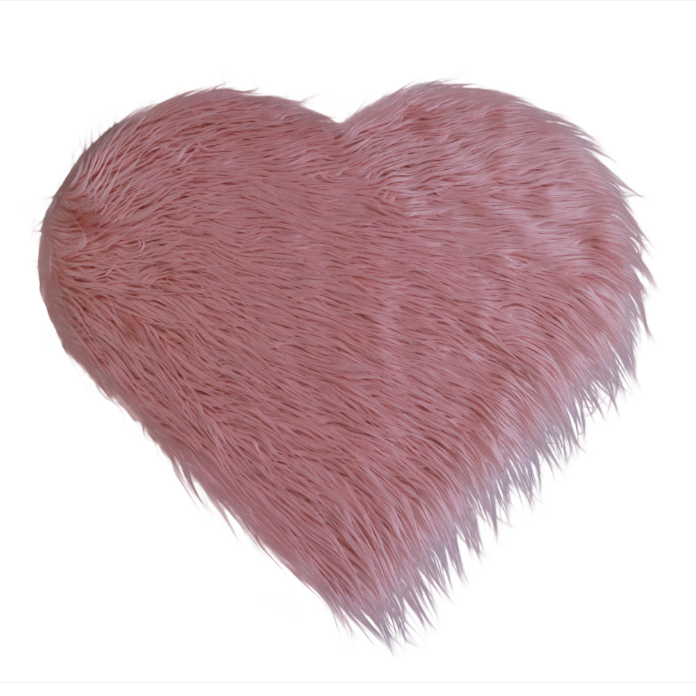 Sweet Heart Newborn Faux Fur Newborn Blanket for Photography Newborn Photo Prop - Don&Judy Newborn&Maternity photography props