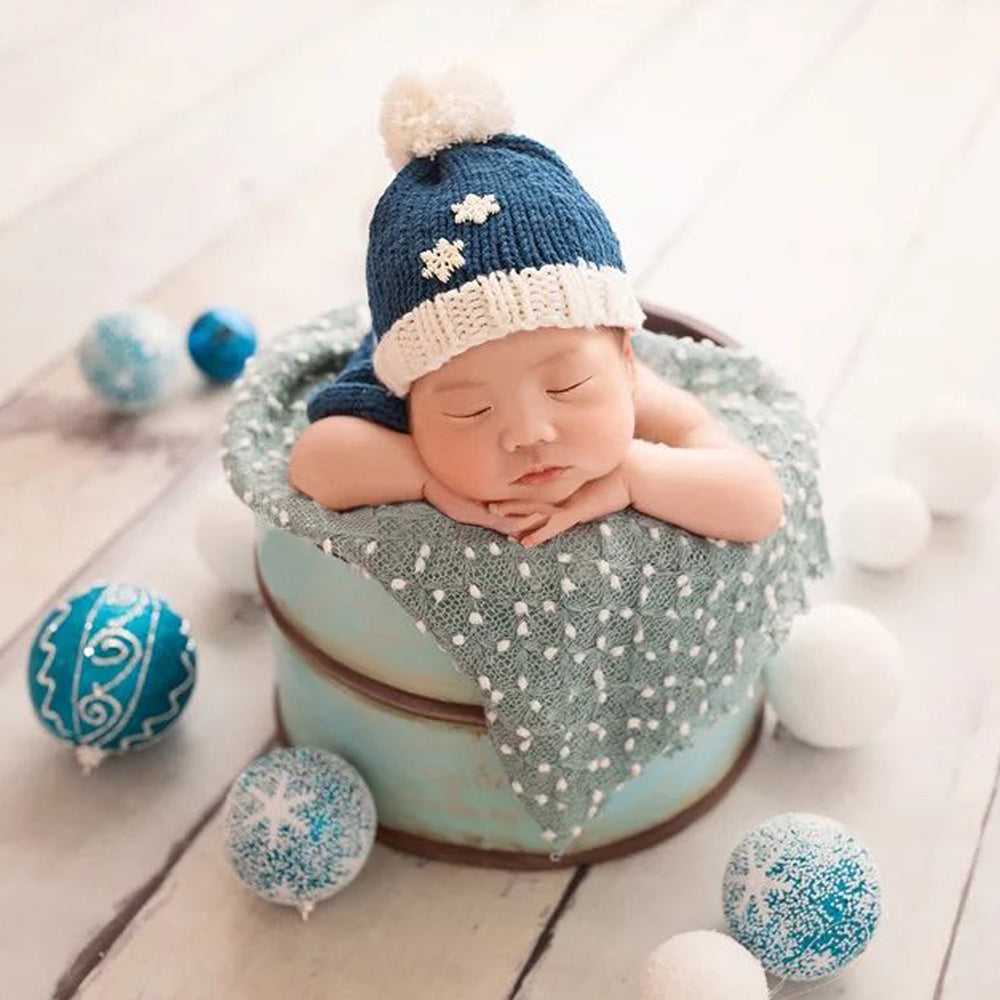 150x150cm Knit Mini Ball Fabric Backdrop