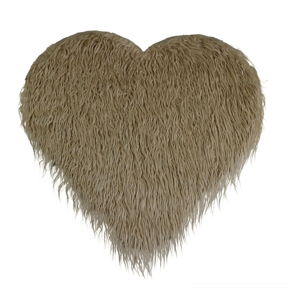 Sweet Heart Newborn Faux Fur Newborn Blanket for Photography Newborn Photo Prop - Don&Judy Newborn&Maternity photography props