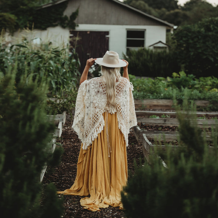 Ivy Boho Cotton Gown
