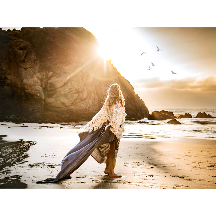 Hazel Boho Cotton Gown