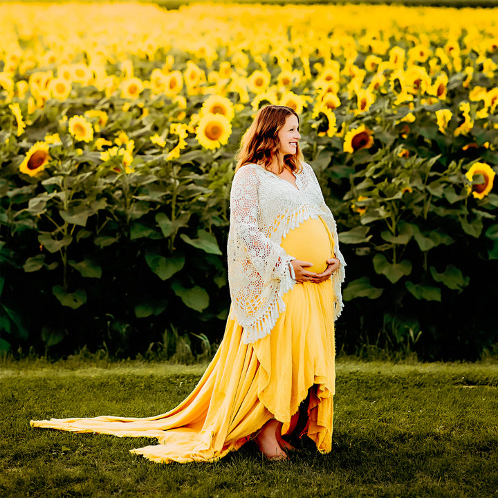 Ivy Boho Cotton Gown