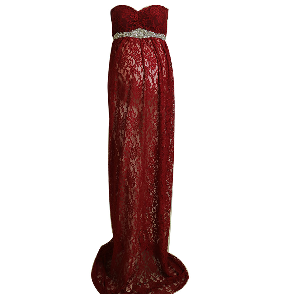 Imitation Diamond Belt for Maxi Long Formal Maternity Dresses - Don&Judy Newborn&Maternity photography props