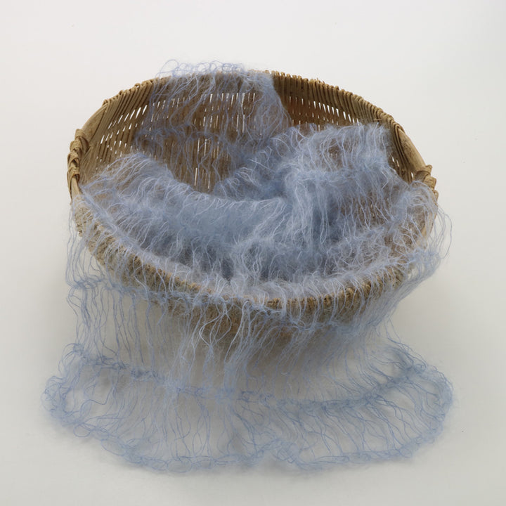 Mohair Newborn Wrap Newborn Wraps Crochet Newborn Wraps for Photography Newborn Photo Props 60x30CM - Don&Judy Newborn&Maternity photography props