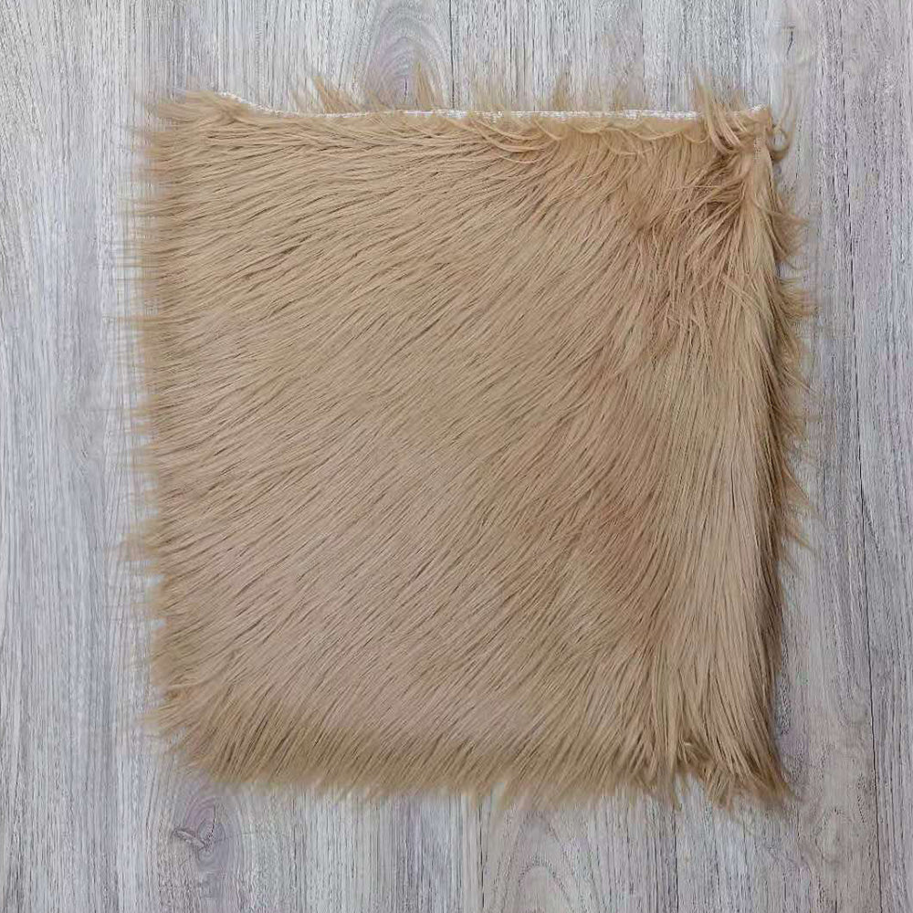 Faux Fur Newborn Blanket
