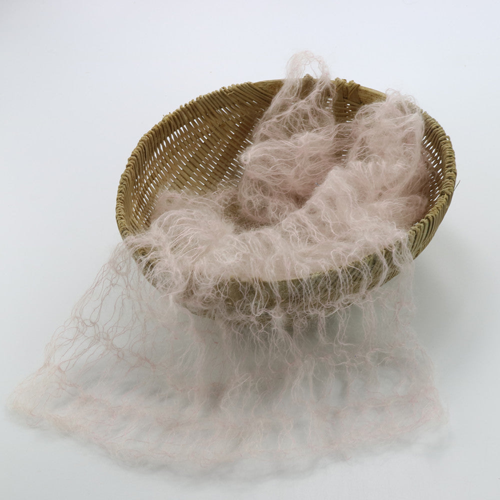 Mohair Newborn Wrap Newborn Wraps Crochet Newborn Wraps for Photography Newborn Photo Props 60x30CM - Don&Judy Newborn&Maternity photography props