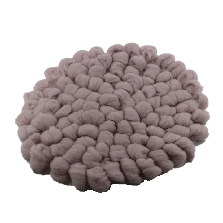 Hand Knit Chunky Wool Newborn Photo Blanket Newborn Blanket Backdrop Newborn Photo Props - Don&Judy Newborn&Maternity photography props