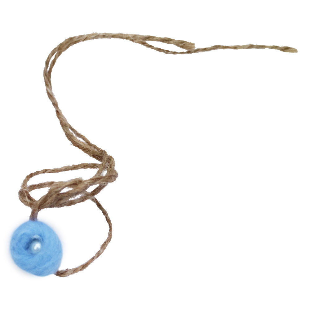 Handcraft Wool Flower Headband with Pearl Newborn Props Photography - Don&Judy Newborn&Maternity photography props