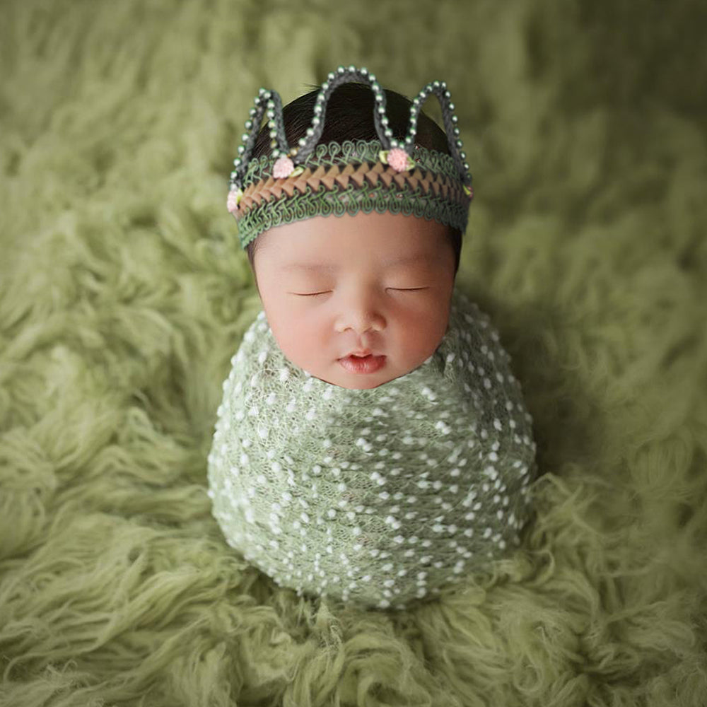 Newborn Knit Mini Ball 150x50 Wrap