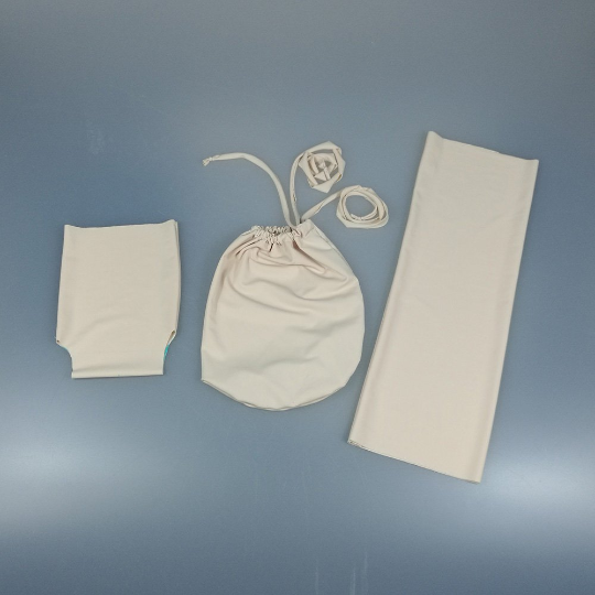 Newborn Skin Soft Photography Props Set (Drawstring Cocoon, Wrap, Diaper)  Newborn Photo Props - Don&Judy Newborn&Maternity photography props