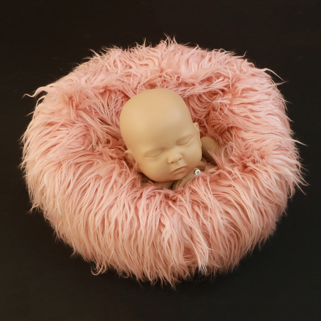 Newborn Nest Prop Newborn Faux Fur Nest Newborn Posing Circle Prop Newborn Photo Prop - Don&Judy Newborn&Maternity photography props