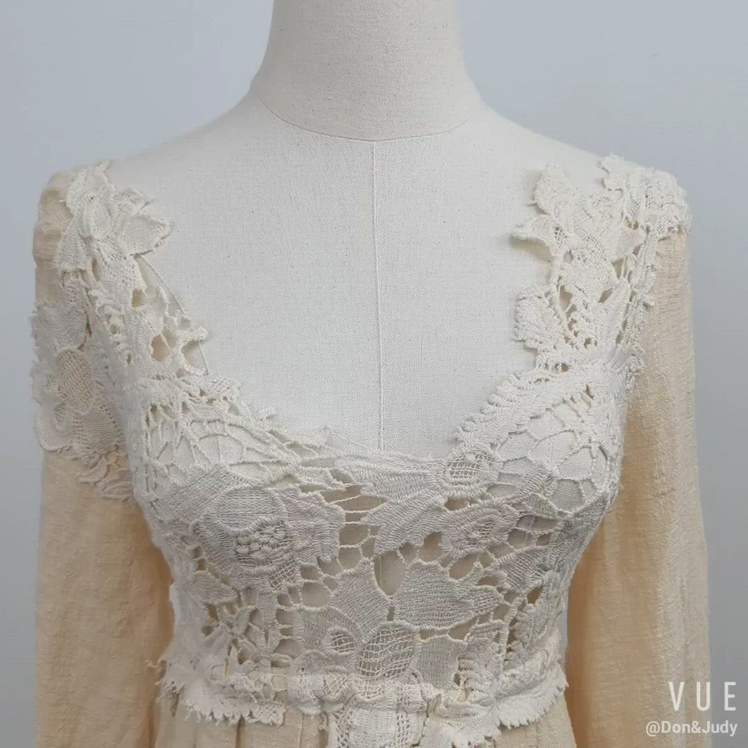 Josephine Cotton Floral Gown