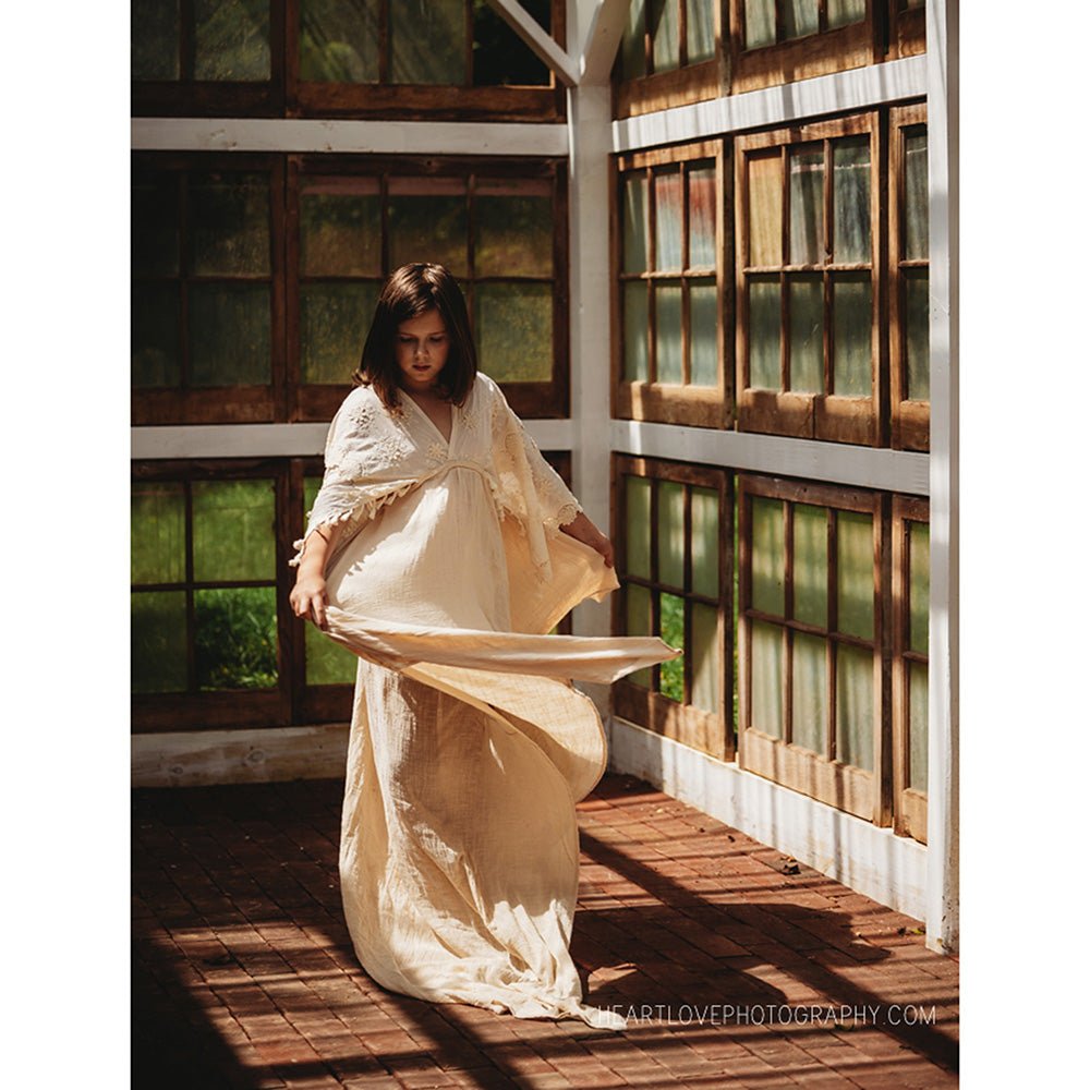 Jo Little Girl Boho Cotton Dress