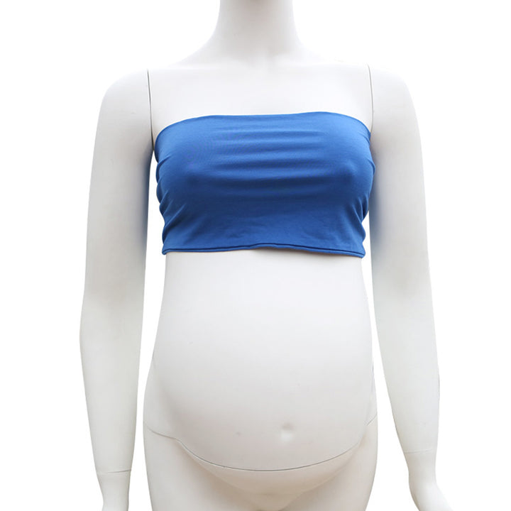 Clearance Stretchy Cotton Boob Tube Top Maternity Photo Dresses - Don&Judy Newborn&Maternity photography props