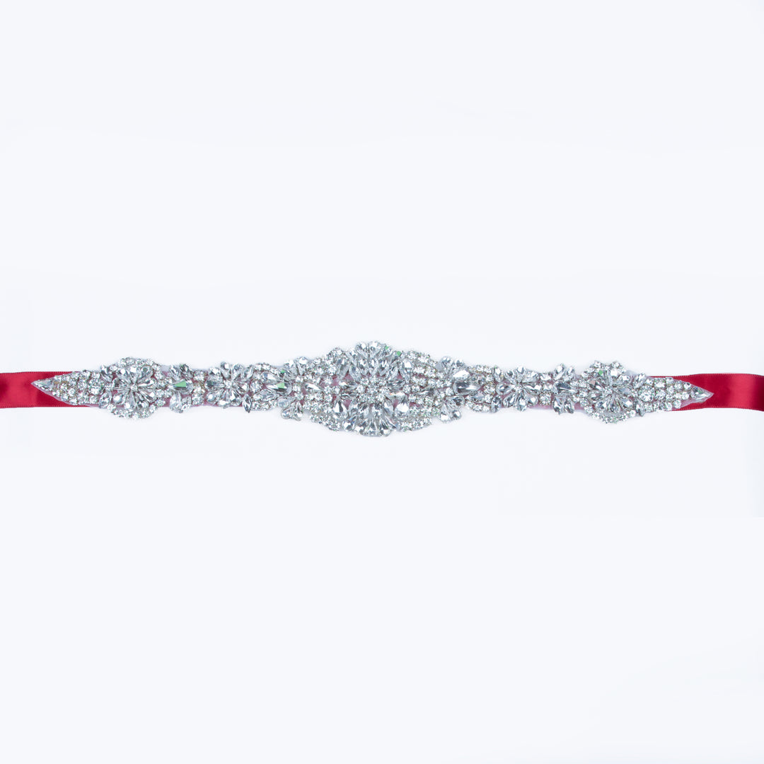 Crystal Rhinestone Maternity Belt for Photoshoot Maternity Photo Dress Accessories 270CM x 2CM - Don&Judy Newborn&Maternity photography props